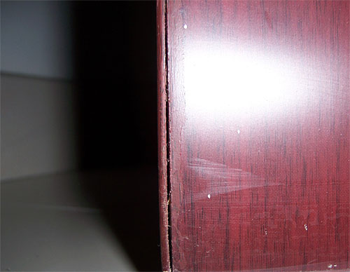 家具板材封邊處開裂