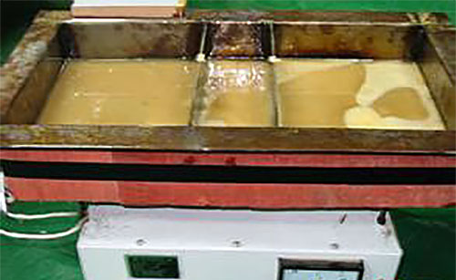 熱熔膠膠液冒出氣體