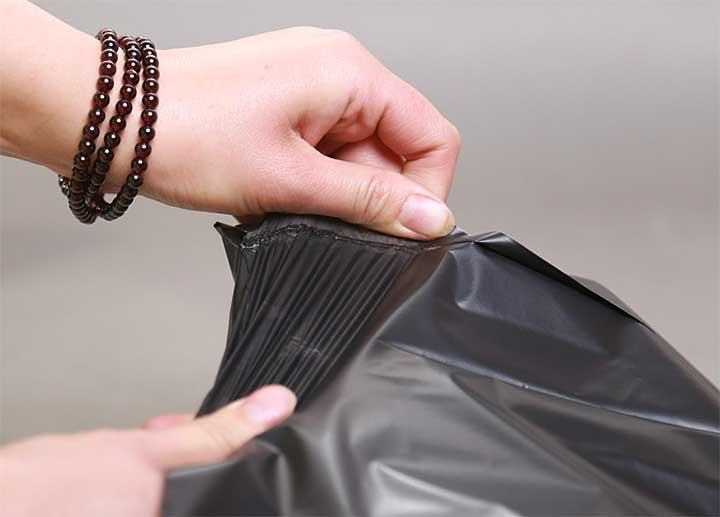 快遞袋熱熔膠破材測試